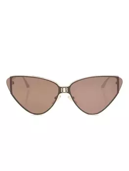Солнцезащитные очки в оправе «кошачий глаз» Balenciaga Eyewear, золотой