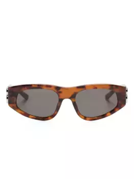 Солнцезащитные очки в оправе 'кошачий глаз' Balenciaga Eyewear, коричневый