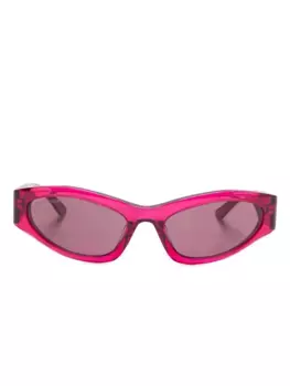 Солнцезащитные очки в оправе 'кошачий глаз' Balenciaga Eyewear, розовый