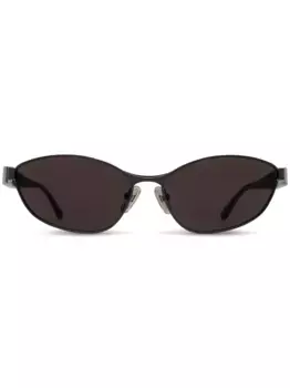 Солнцезащитные очки в оправе 'кошачий глаз' Balenciaga Eyewear, серый