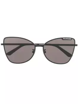 Солнцезащитные очки в оправе 'кошачий глаз' Balenciaga Eyewear, черный