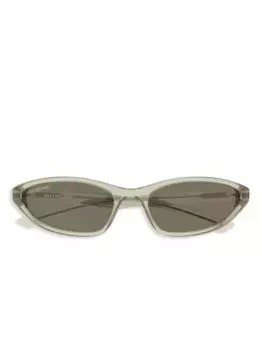 Солнцезащитные очки в оправе 'кошачий глаз' Balenciaga Eyewear, серый