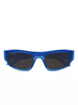 Солнцезащитные очки в оправе 'кошачий глаз' Balenciaga Eyewear, синий
