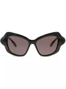 Солнцезащитные очки в оправе 'кошачий глаз' Balenciaga Eyewear, черный