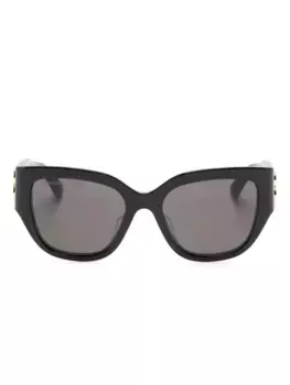 Солнцезащитные очки в оправе 'кошачий глаз' Balenciaga Eyewear, черный