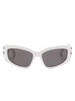 Солнцезащитные очки в оправе 'кошачий глаз' Balenciaga Eyewear, белый
