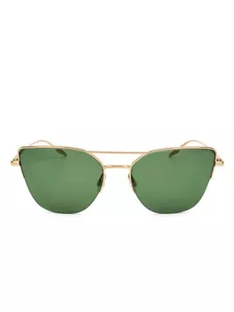 Солнцезащитные очки в оправе «кошачий глаз» Barton Perreira, золотой