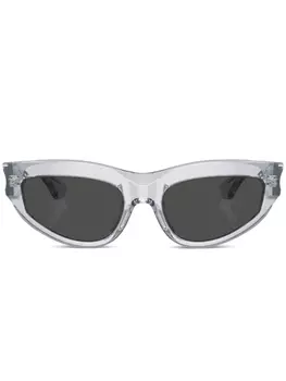 Солнцезащитные очки в оправе 'кошачий глаз' Burberry Eyewear, серый