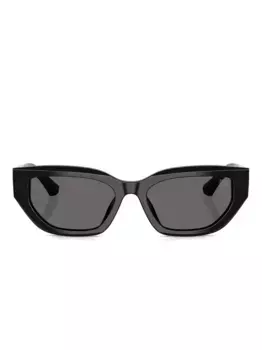 Солнцезащитные очки в оправе 'кошачий глаз' Burberry Eyewear, черный