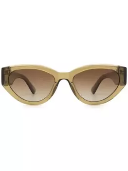 Солнцезащитные очки в оправе 'кошачий глаз' Chimi, зеленый