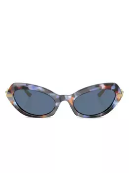 Солнцезащитные очки в оправе 'кошачий глаз' Dolce & Gabbana Eyewear, синий
