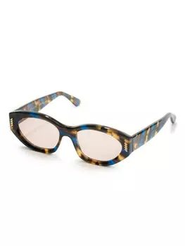 Солнцезащитные очки в оправе «кошачий глаз» Family Affair, коричневый