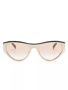 Солнцезащитные очки в оправе 'кошачий глаз' Givenchy, золотой