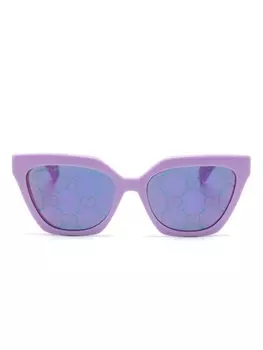 Солнцезащитные очки в оправе 'кошачий глаз' Gucci Eyewear, фиолетовый