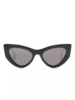Солнцезащитные очки в оправе 'кошачий глаз' Gucci Eyewear, черный