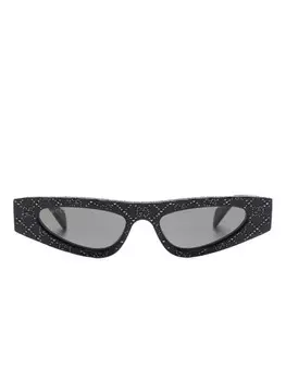 Солнцезащитные очки в оправе «кошачий глаз» Gucci Eyewear, черный