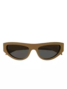 Солнцезащитные очки в оправе «кошачий глаз» Gucci Eyewear, коричневый