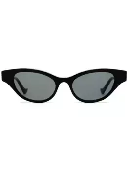 Солнцезащитные очки в оправе 'кошачий глаз' Gucci Eyewear, черный