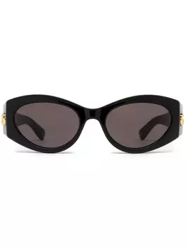 Солнцезащитные очки в оправе 'кошачий глаз' Gucci Eyewear, черный