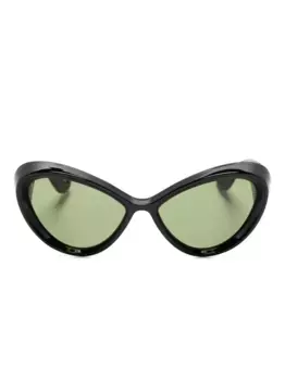 Солнцезащитные очки в оправе 'кошачий глаз' Jean Paul Gaultier, черный
