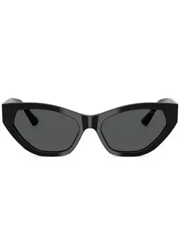 Солнцезащитные очки в оправе 'кошачий глаз' Jimmy Choo Eyewear, черный