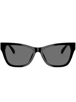 Солнцезащитные очки в оправе 'кошачий глаз' Jimmy Choo Eyewear, черный