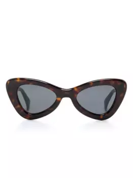 Солнцезащитные очки в оправе 'кошачий глаз' KENZO, коричневый