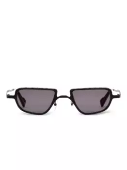 Солнцезащитные очки в оправе «кошачий глаз» Kuboraum, серый