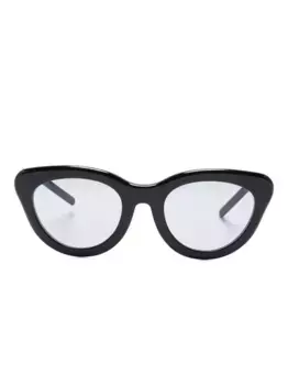 Солнцезащитные очки в оправе 'кошачий глаз' Megane and Me, черный