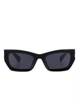 Солнцезащитные очки в оправе 'кошачий глаз' MIU MIU, черный