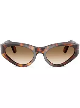 Солнцезащитные очки в оправе 'кошачий глаз' Persol, коричневый