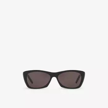 Солнцезащитные очки в оправе «кошачий глаз» Sl613 из ацетата Saint Laurent, черный