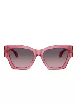 Солнцезащитные очки в оправе 'кошачий глаз' Versace Eyewear, розовый