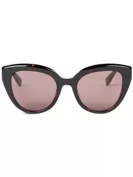 Солнцезащитные очки в оправе 'кошачий глаз' Viktor & Rolf, коричневый