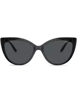 Солнцезащитные очки в оправе 'кошачий глаз' Vogue Eyewear, черный
