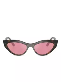 Солнцезащитные очки в оправе 'кошачий глаз' Vogue Eyewear, коричневый