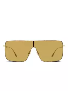 Солнцезащитные очки в оправе маски 238S Victoria Beckham Eyewear, золотой