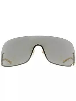 Солнцезащитные очки в оправе маски Gucci Eyewear, серый