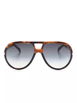 Солнцезащитные очки в оправе «пилот» Eyewear by David Beckham, коричневый