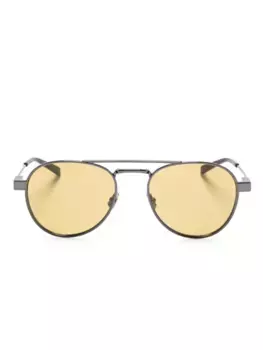 Солнцезащитные очки в оправе «пилот» Saint Laurent Eyewear, черный