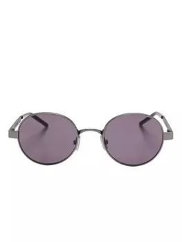 Солнцезащитные очки в овальной оправе Givenchy Eyewear, серебряный