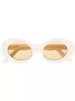 Солнцезащитные очки в овальной оправе Lapima, нейтральный