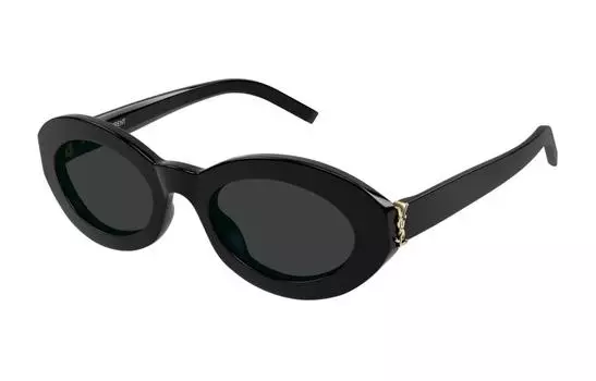 Солнцезащитные очки в овальной оправе SAINT LAURENT