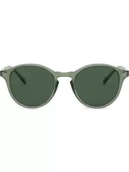 Солнцезащитные очки в овальной оправе Vogue Eyewear, зеленый