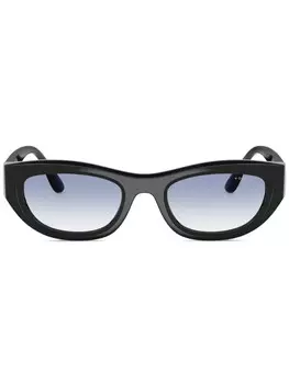 Солнцезащитные очки в овальной оправе Vogue Eyewear, черный