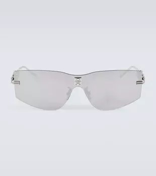 Солнцезащитные очки в прямоугольной оправе 4Gem Givenchy, серый