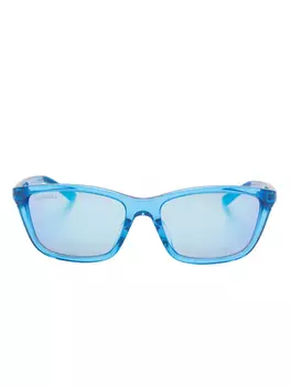 Солнцезащитные очки в прямоугольной оправе Balenciaga Eyewear, синий