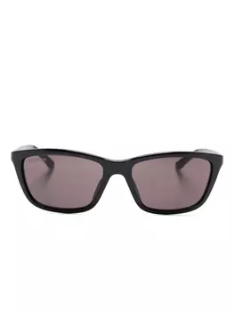 Солнцезащитные очки в прямоугольной оправе Balenciaga Eyewear, черный