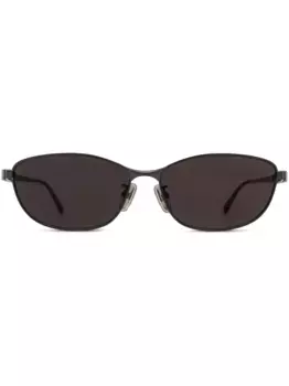 Солнцезащитные очки в прямоугольной оправе Balenciaga Eyewear, черный