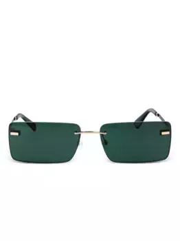 Солнцезащитные очки в прямоугольной оправе Calvin Klein Jeans, золотой